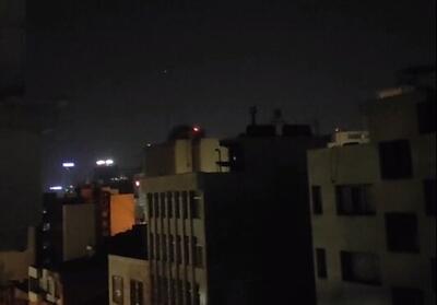 اولین ویدیوها و عکس‌ها از حمله امشب اسرائیل به تهران!